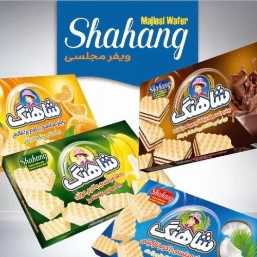 ویفر پرتقالی مجلسی شاهنگ 1 کیلویی
