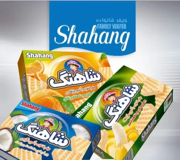 ویفر نارگیلی خانواده شاهنگ