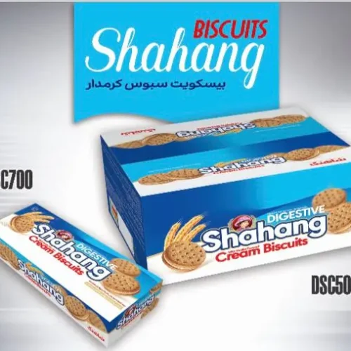 بیسکویت سبوس دار کرمدار شاهنگ 700 گرمی