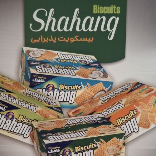 بیسکویت پذیرایی با طعم موز شاهنگ 2.5 کیلوگرمی